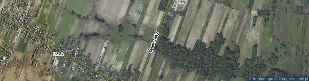 Zdjęcie satelitarne Strupin Duży ul.